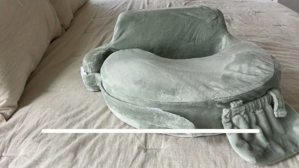 Coussin d'allaitement jumeaux Confort amélioré avec housse — Monptitlou