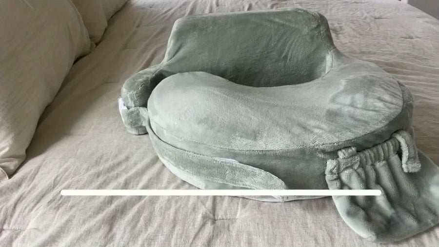 Coussin d'allaitement jumeaux Confort amélioré avec housse — Monptitlou