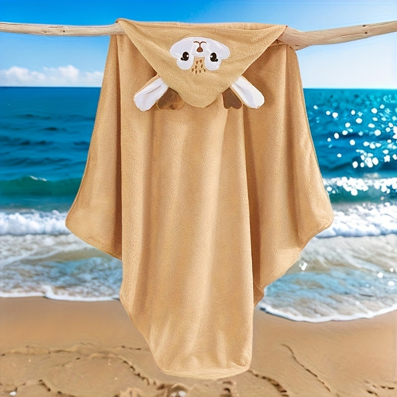Serviette de bain pour bébé avec motif de dessin animé attrayant en — Monptitlou