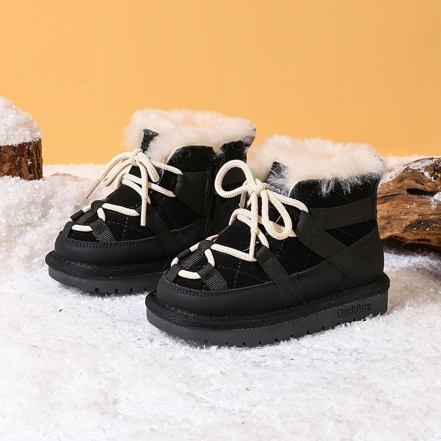 Bottes de Neige pour Enfants, Confortables, Douces — Monptitlou