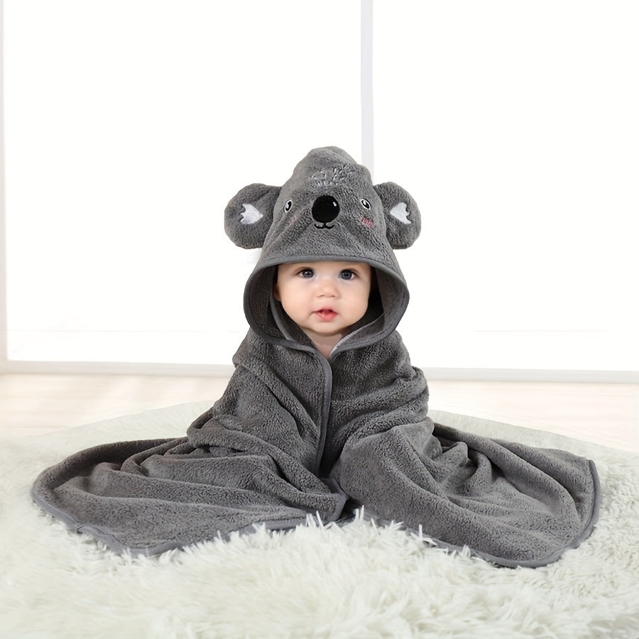 Serviette de bain pour enfants, 80*80cm, motif animal — Monptitlou