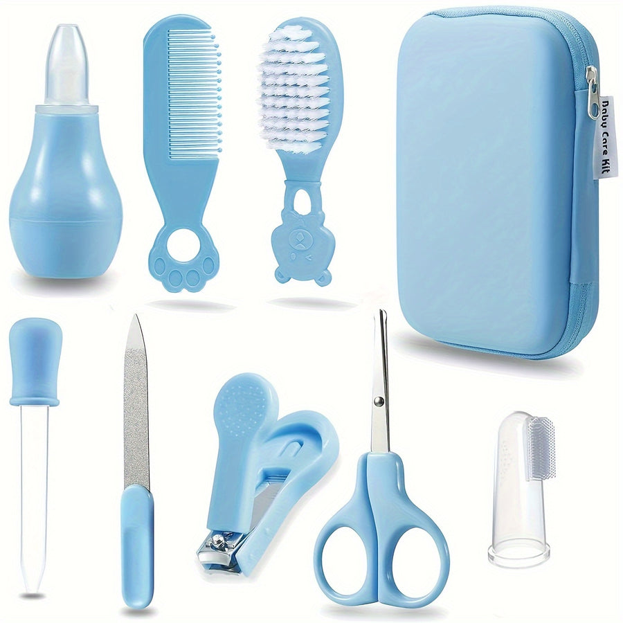 Kit de soins de santé de 9 pièces avec étui de transport — Monptitlou