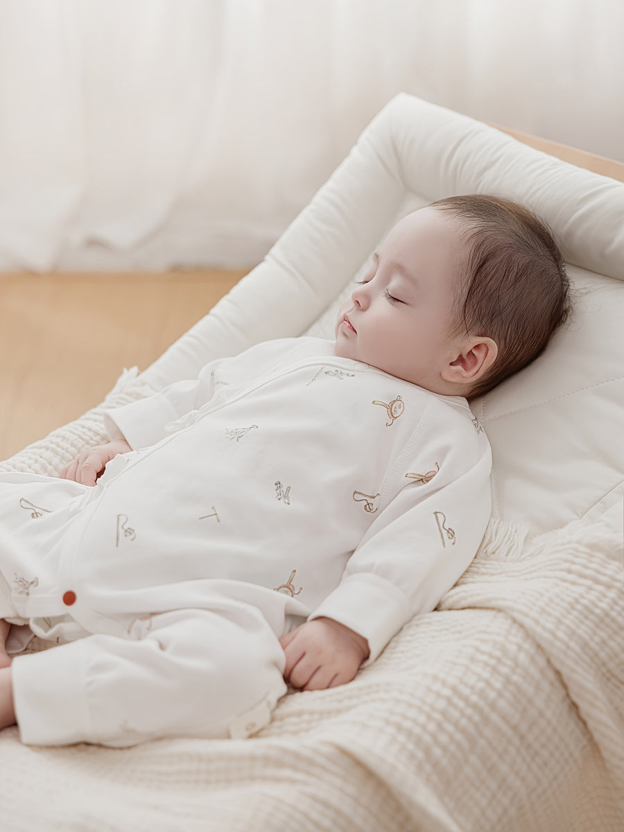 MOUSS MISKY Ensemble 2 pièces pour nouveau-né 0-3 mois : Body pyjama et — Monptitlou