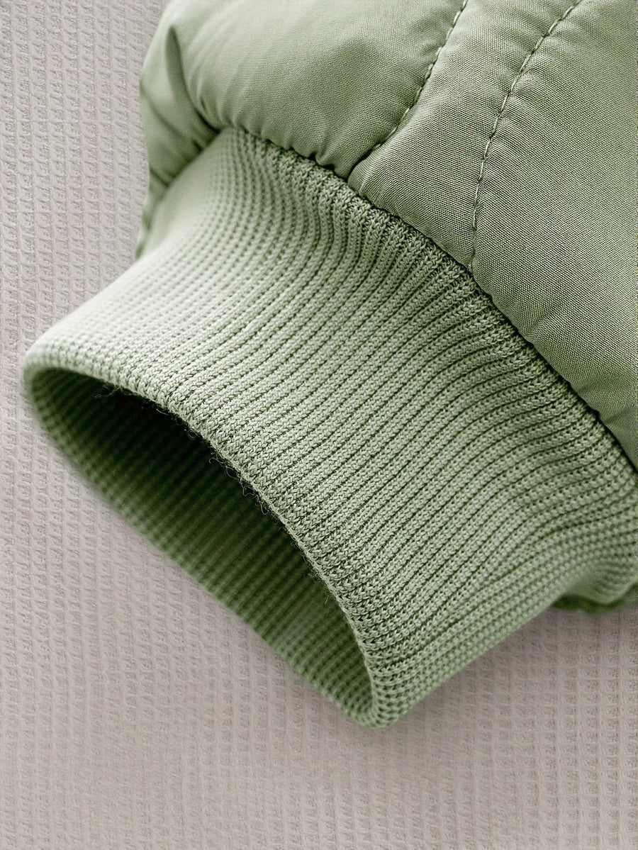 Grenouillère matelassée pour garçon automne/hiver — Monptitlou