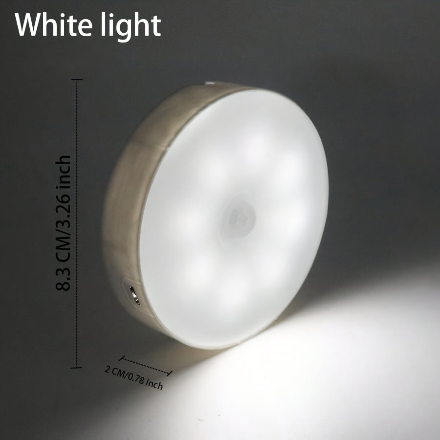 Lampe Murale à Détecteur de Mouvement, Veilleuse LED Rechargeable — Monptitlou