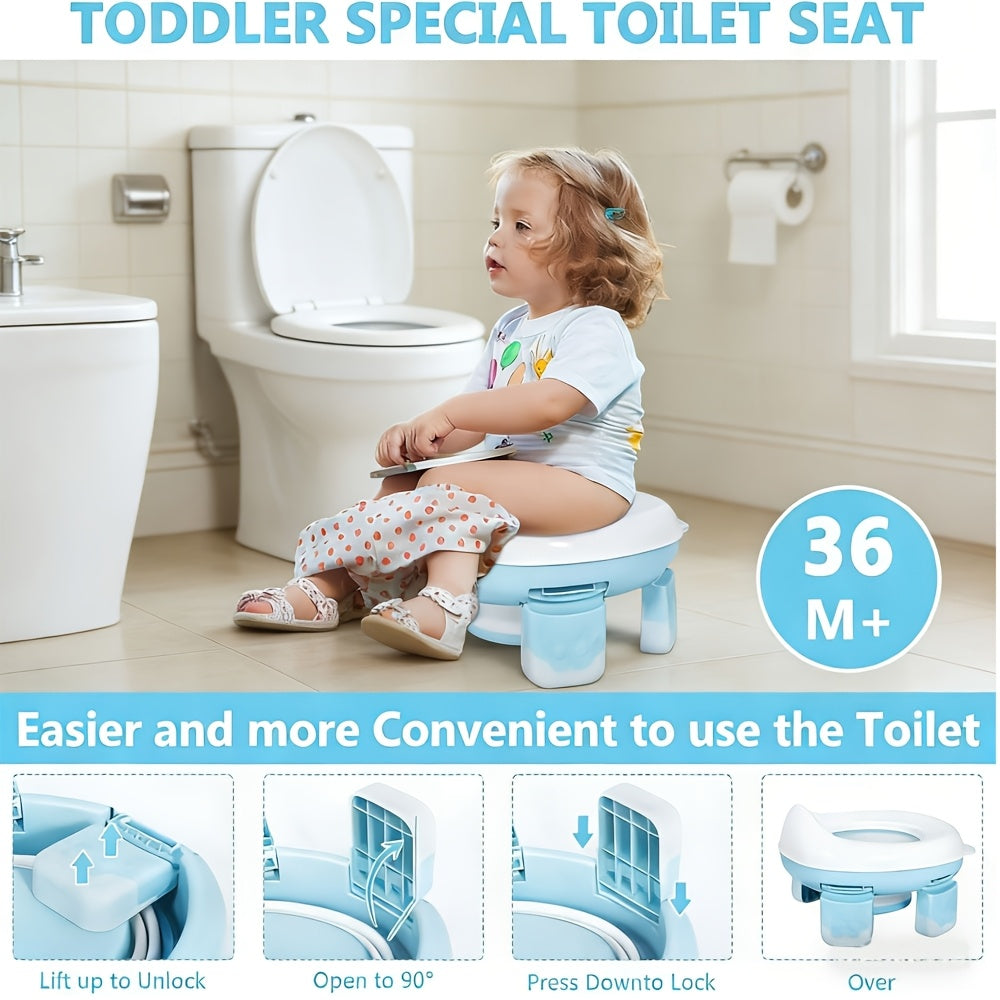 Pot d’apprentissage portable pliable pour tout-petits garçons et filles — Monptitlou