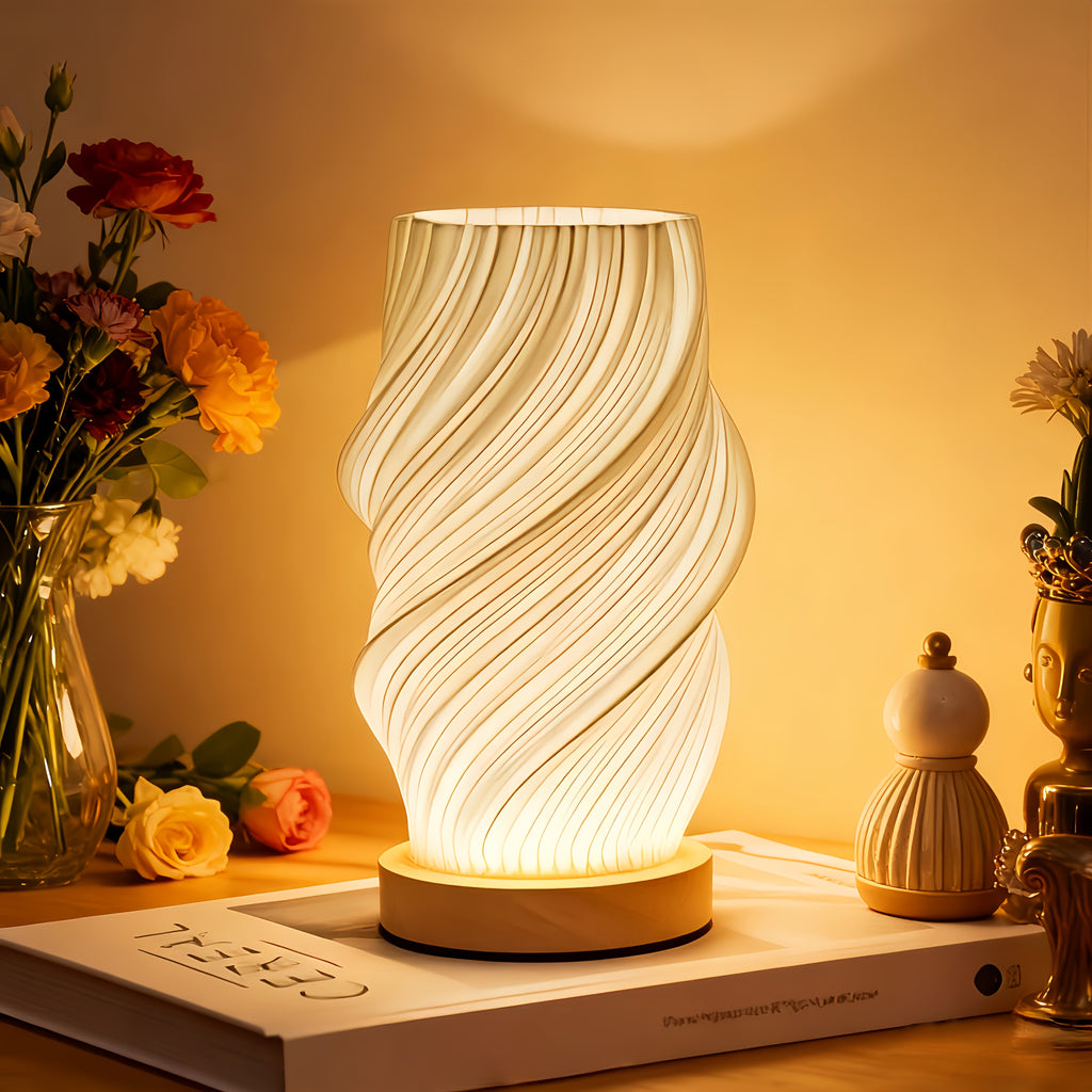 Veilleuse décorative pour chambre, abat-jour imprimé en 3D — Monptitlou