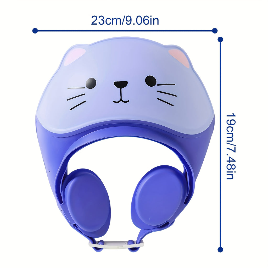 Bonnet de Bain Bébé Thème Chat Mignon 1PC — Monptitlou