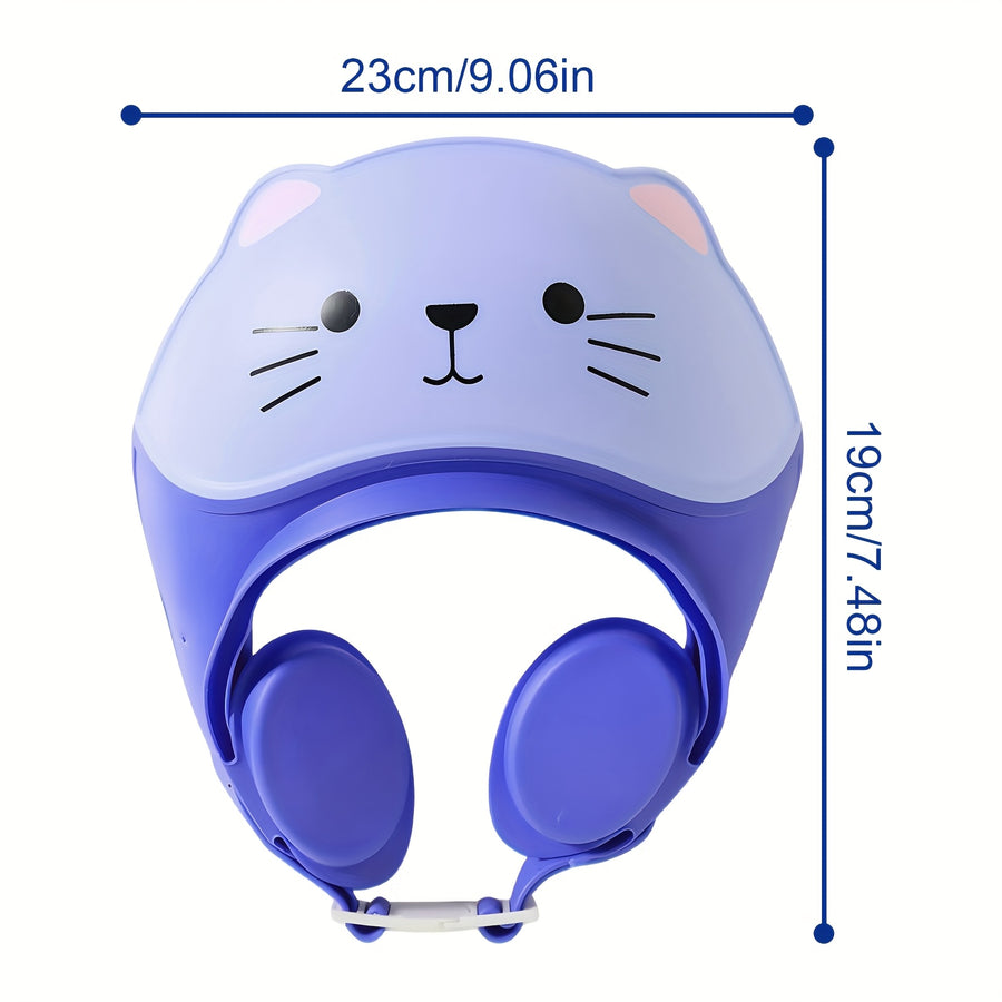Bonnet de Bain Bébé Thème Chat Mignon 1PC — Monptitlou