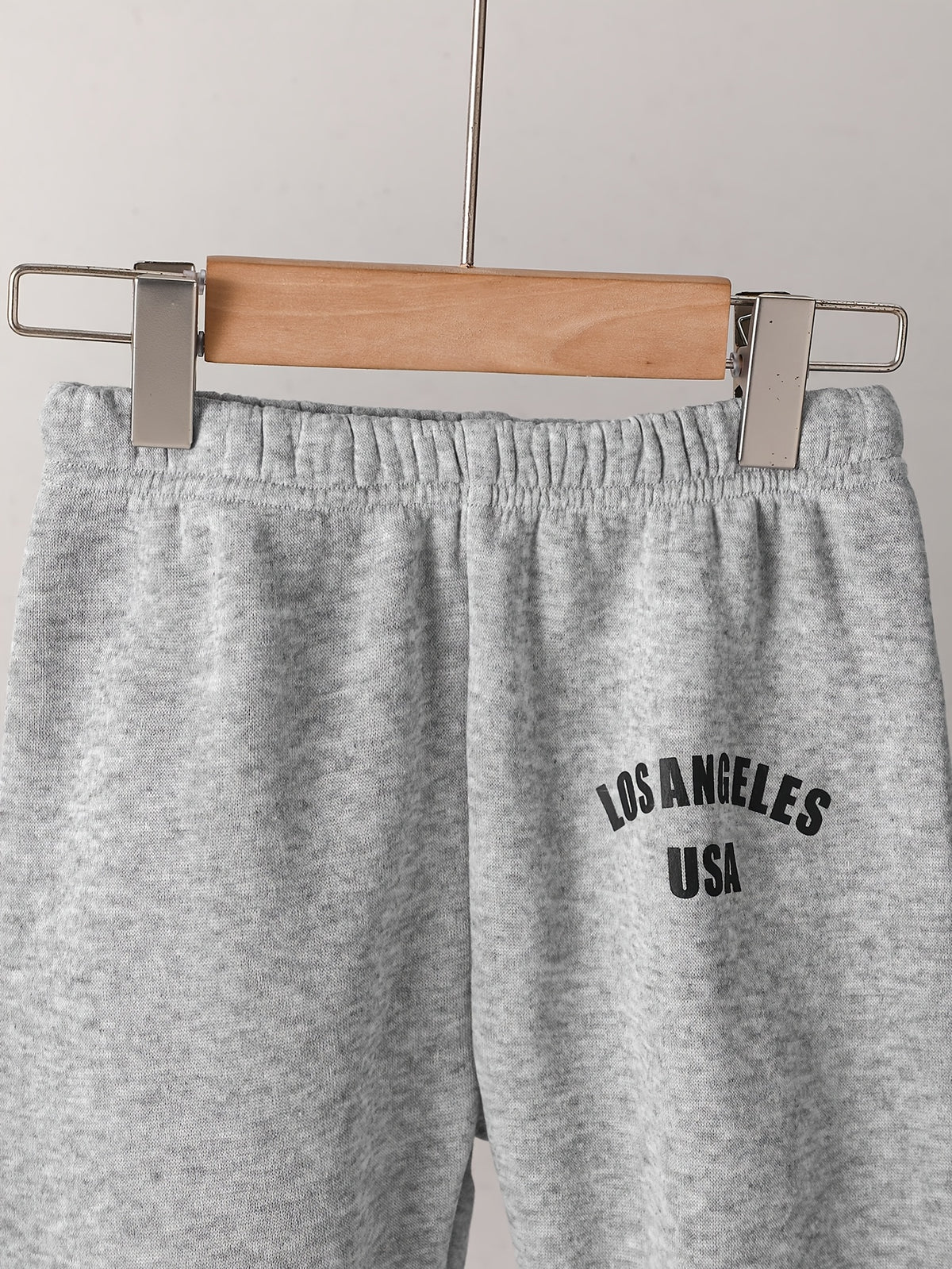 Ensemble sweat à capuche imprimé lettres pour petit garçon — Monptitlou Image