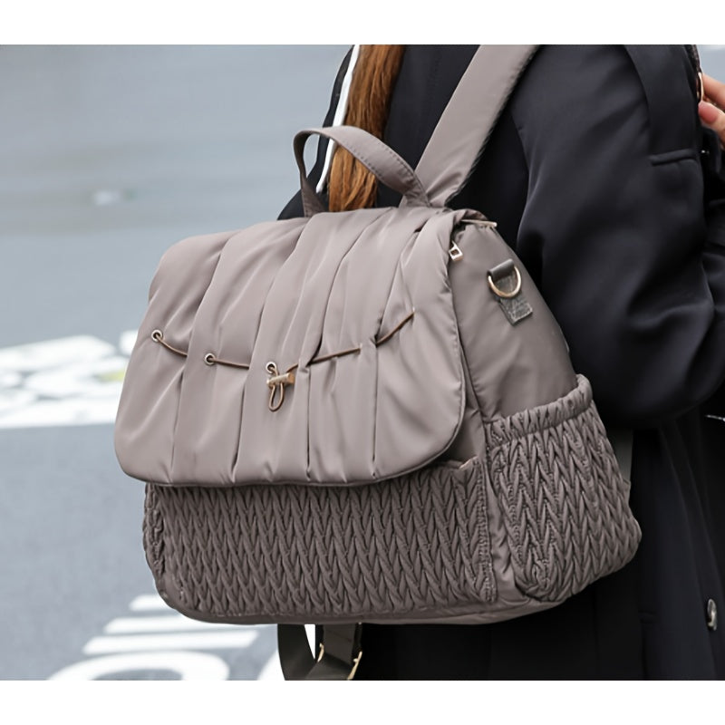 [Essentiel sorties courses] Sac à dos tressé pour maman — Monptitlou