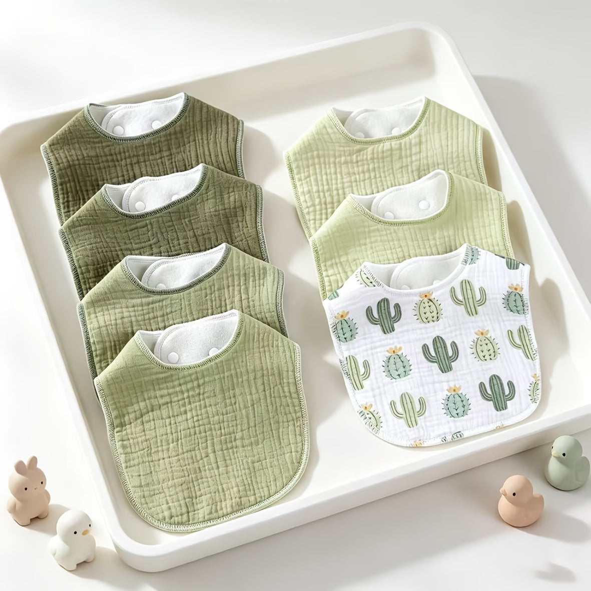 Bavoirs en pur coton pour enfants — Monptitlou Image