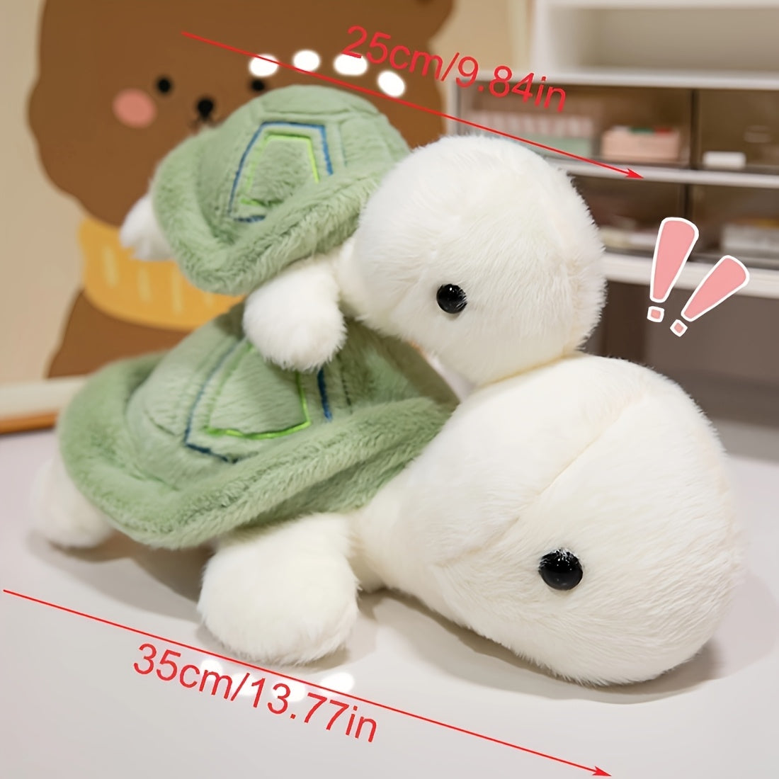 Adorable peluche de tortue, un adorable animal en peluche de tortue de — Monptitlou Image
