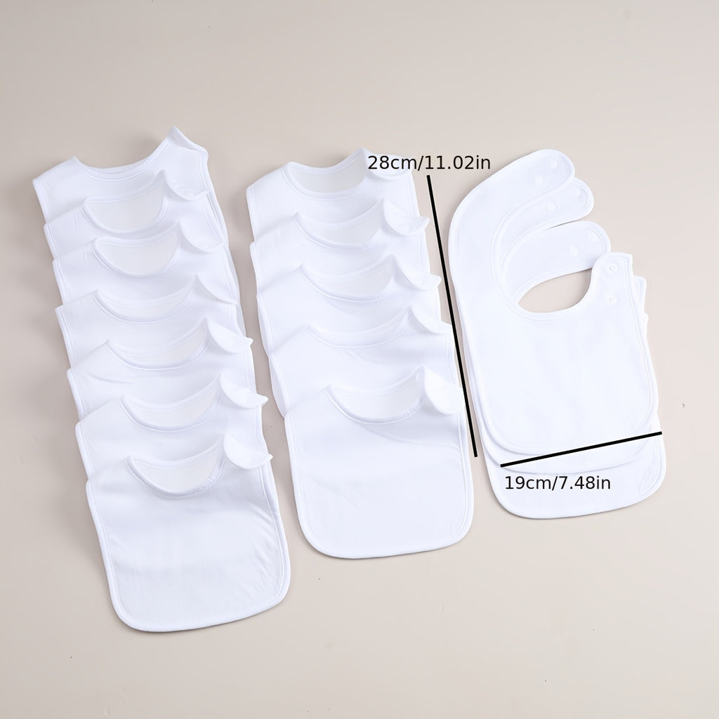Bavoirs pour nouveau-nés, ensemble de 15 pièces, bavoirs pour bébés — Monptitlou