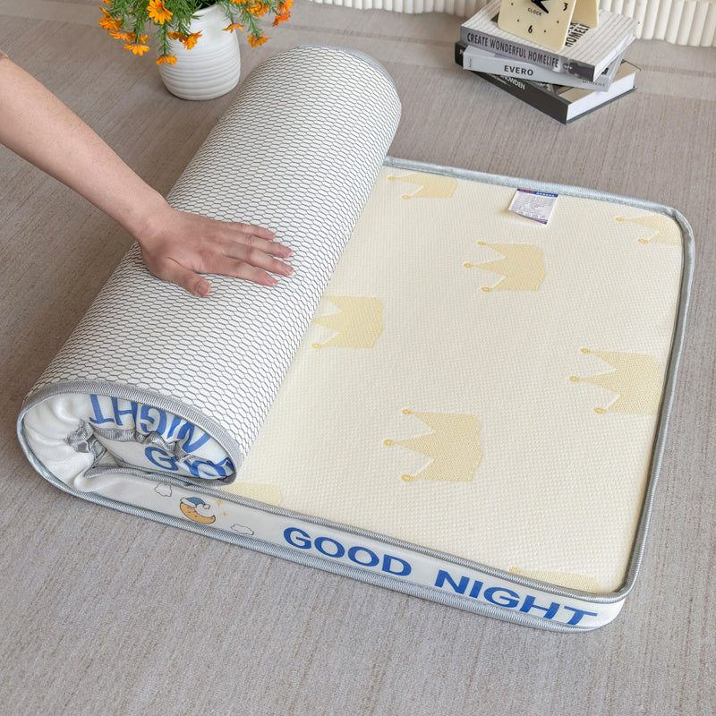 Surmatelas pour lit d'enfant, motif méduses — Monptitlou