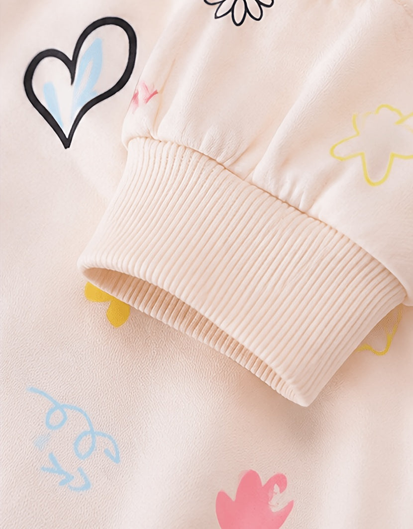 Ensemble 2 pièces pour nouveau-née : sweat-shirt décontracté et — Monptitlou