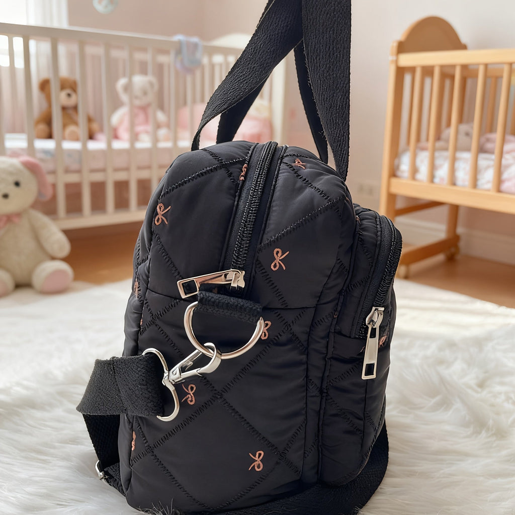 Sac à langer léger, sac fourre-tout avec longue bandoulière pour maman — Monptitlou