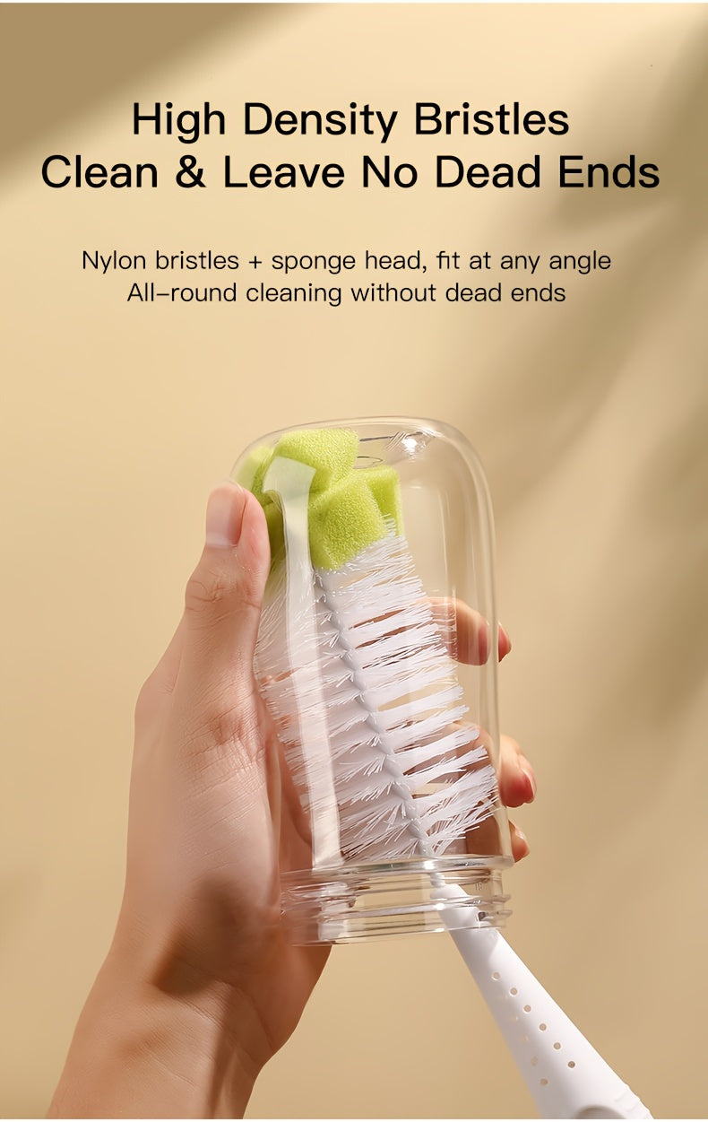 Nylon Éponge Brosse Avec Ventouse — Monptitlou