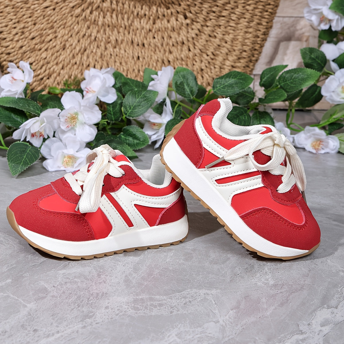 1 paire de baskets décontractées unisexes pour enfants — Monptitlou Image