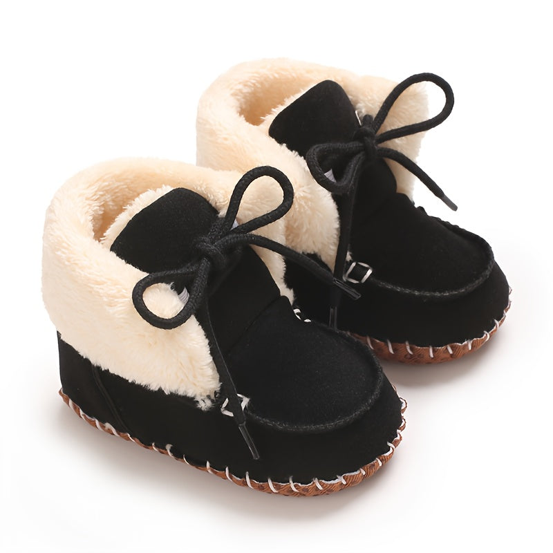 Bottes d'hiver douillettes et chaudes pour bébés garçons et filles — Monptitlou Image