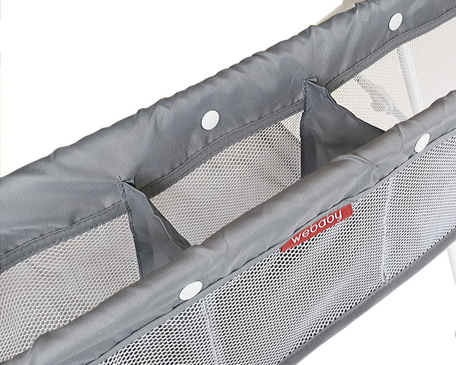 WEBABY - Table à langer pliante en acier MIO avec panier de rangement — Monptitlou