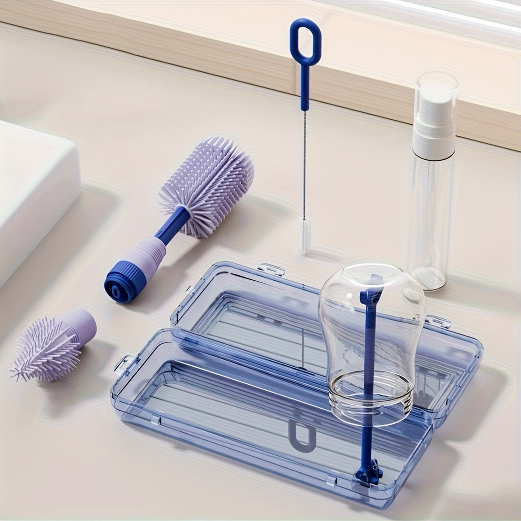 Brosses à bouteilles portables avec étui — Monptitlou Image