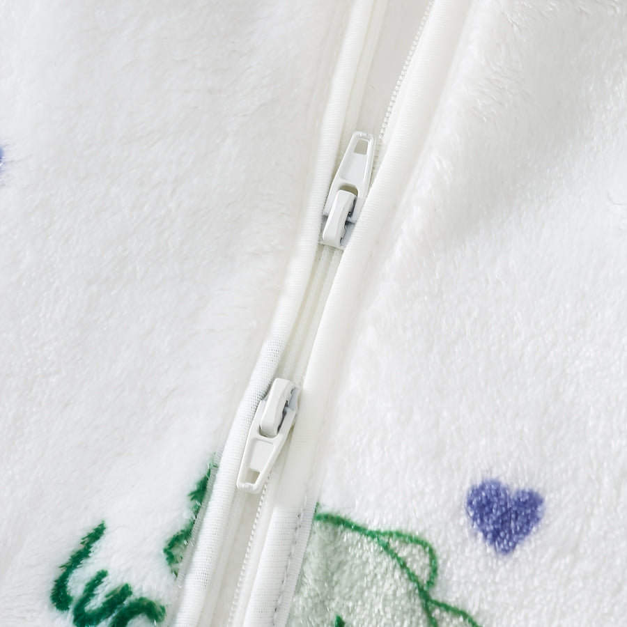 Cadeau de baptême et robe de baptême, bouteille pour enfant dinosaure — Monptitlou