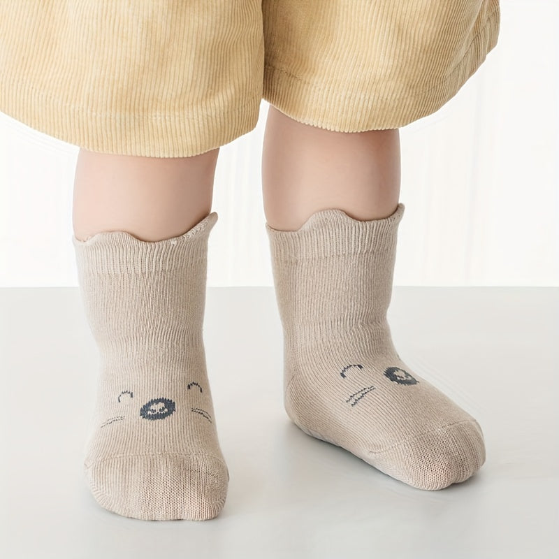 4 Paires de Chaussettes Confortables Respirantes Antidérapantes pour — Monptitlou