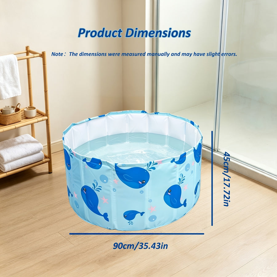 Baignoire de trempage ronde pliable à usage domestique — Monptitlou