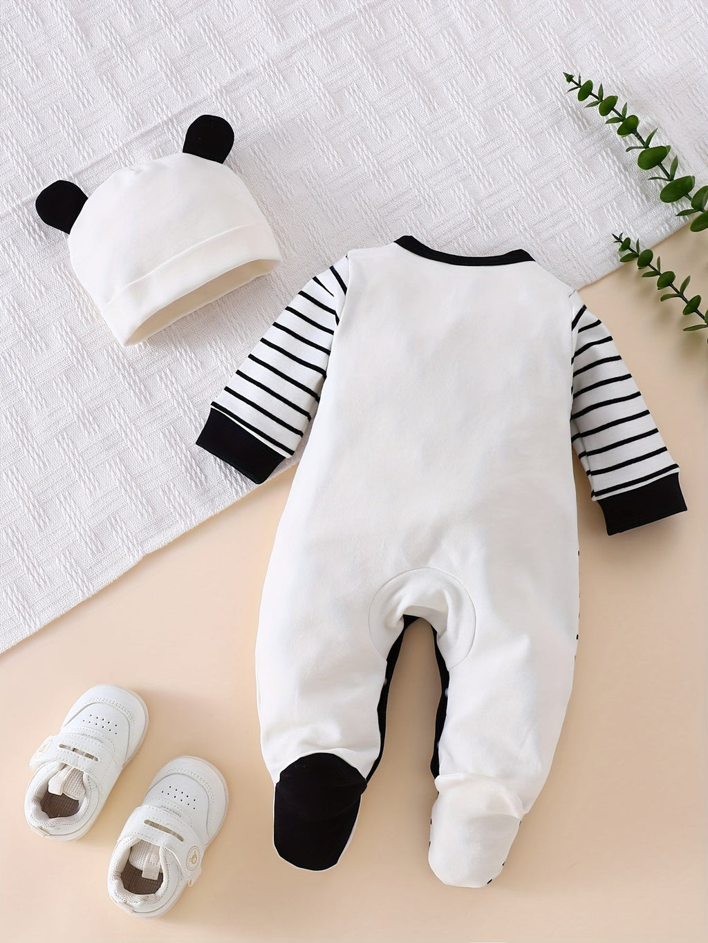 Grenouillère Panda Mignon - Combinaison Douce Toutes Saisons avec — Monptitlou