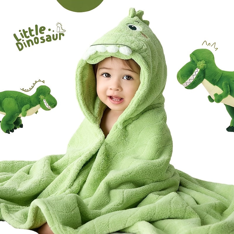 Peignoir de Bain à Capuche - Super Doux, Séchage Rapide — Monptitlou