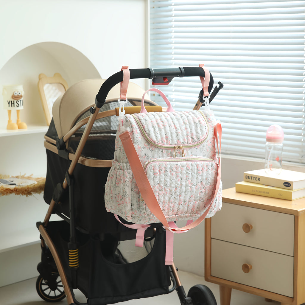 1 sac à dos à langer matelassé pour maman et papa, sac à langer léger — Monptitlou