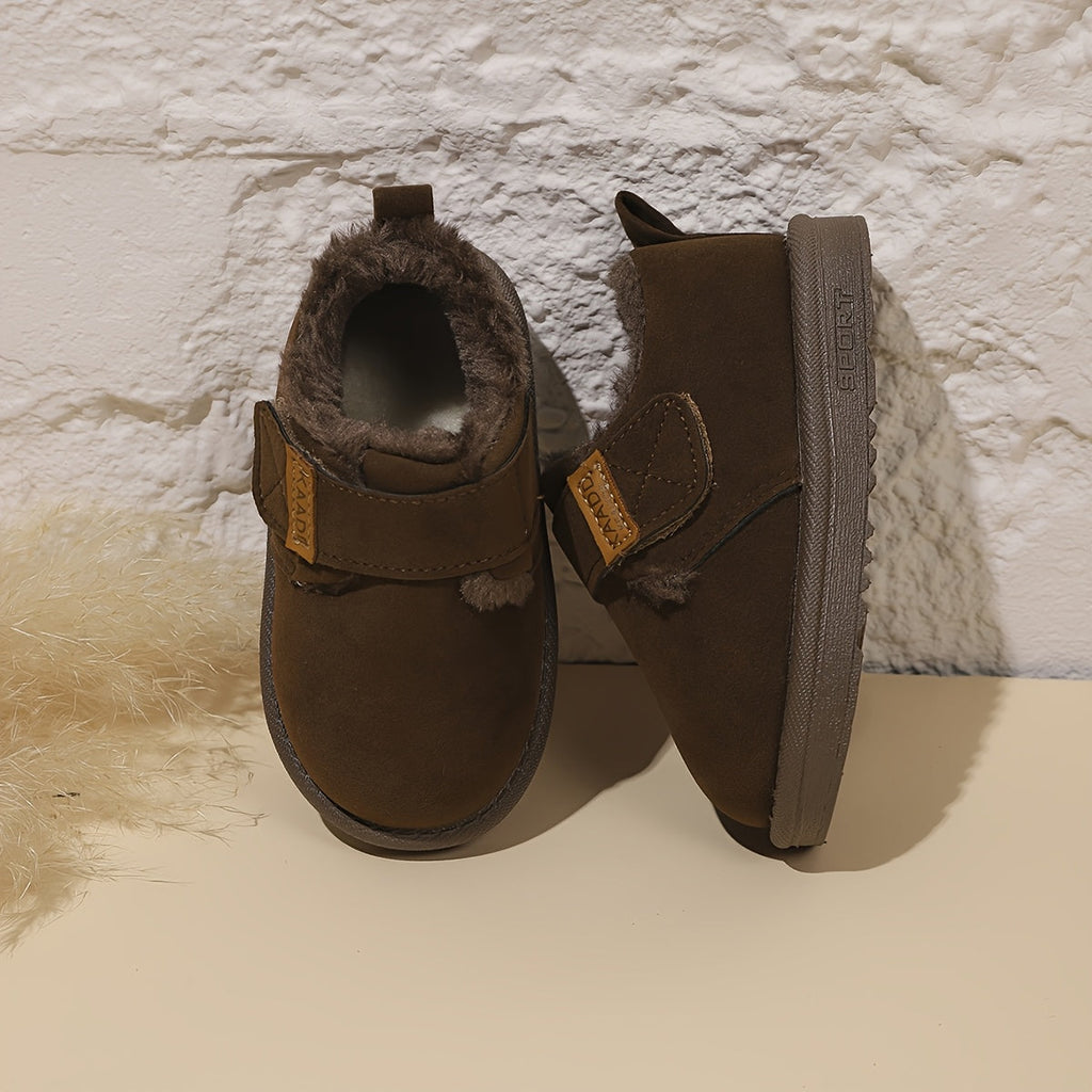 Chaussures Antidérapantes en Molleton pour Tout-Petits — Monptitlou