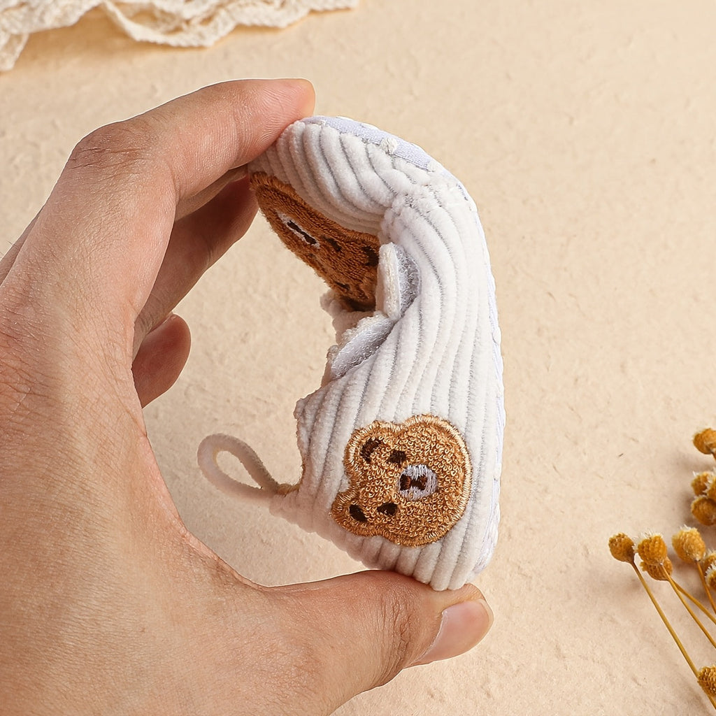 Baskets Mignonnes Unies à Fond Plat et Motif Dessin Animé pour Bébé Garçon de 0 à 3-5 Mois, Nouveau-né, Polyvalentes et 