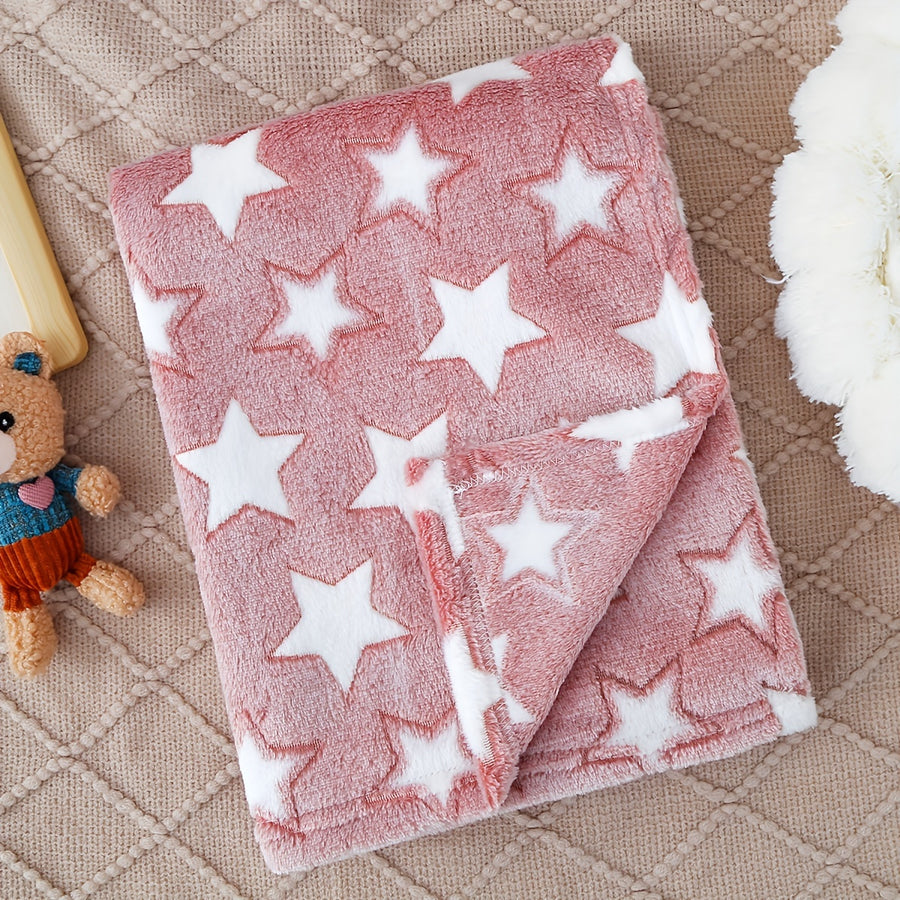 Couverture en peluche automne/hiver, Plaid doux et confortable — Monptitlou
