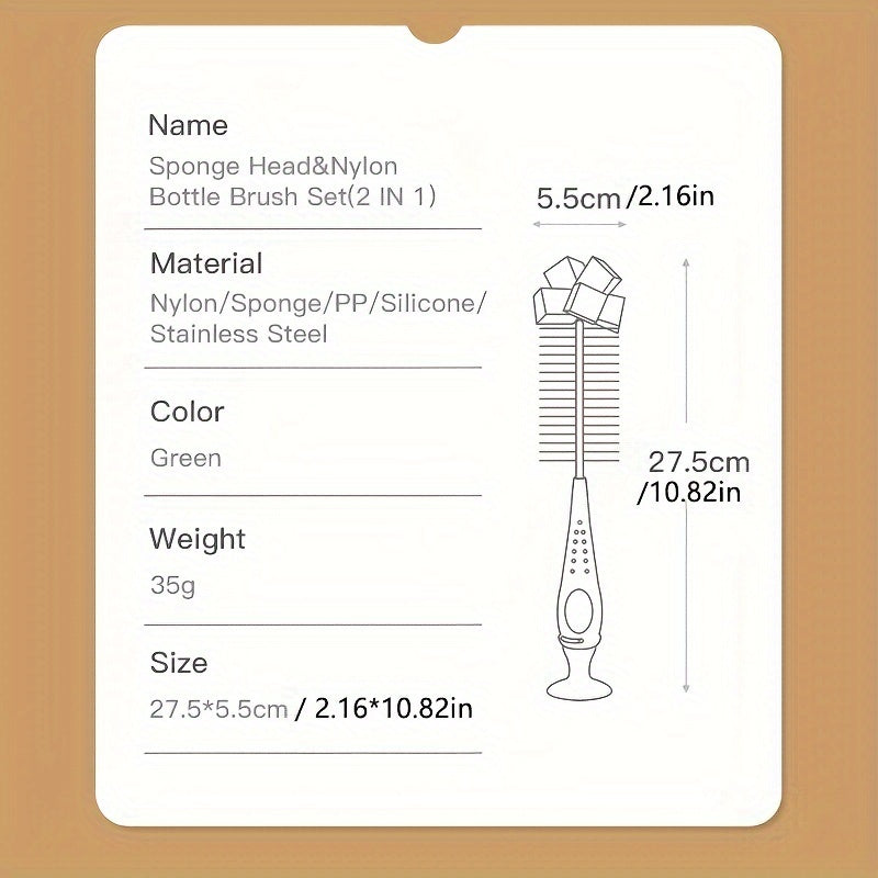 Nylon Éponge Brosse Avec Ventouse, photo 15