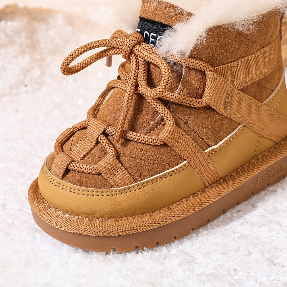 Bottes de Neige pour Enfants, Confortables, Douces — Monptitlou
