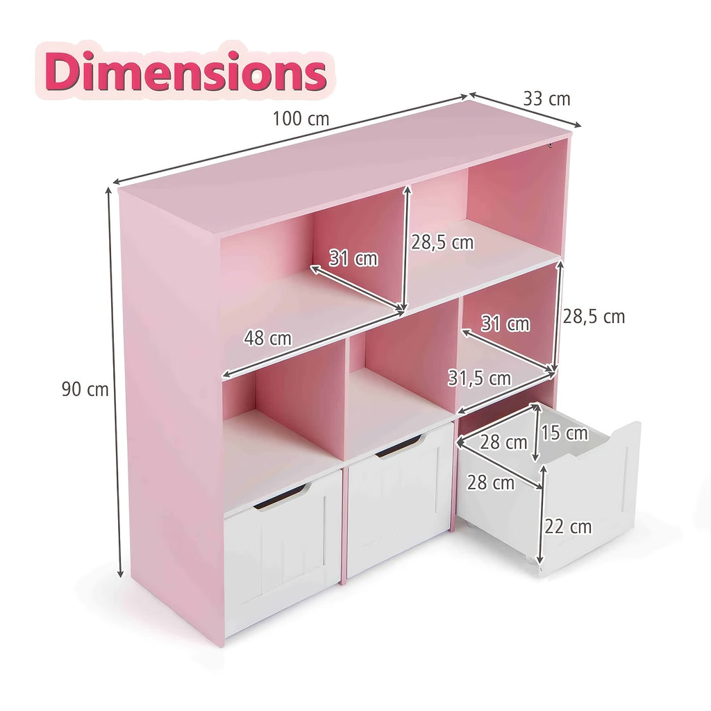 Meuble de rangement pour enfants — Monptitlou