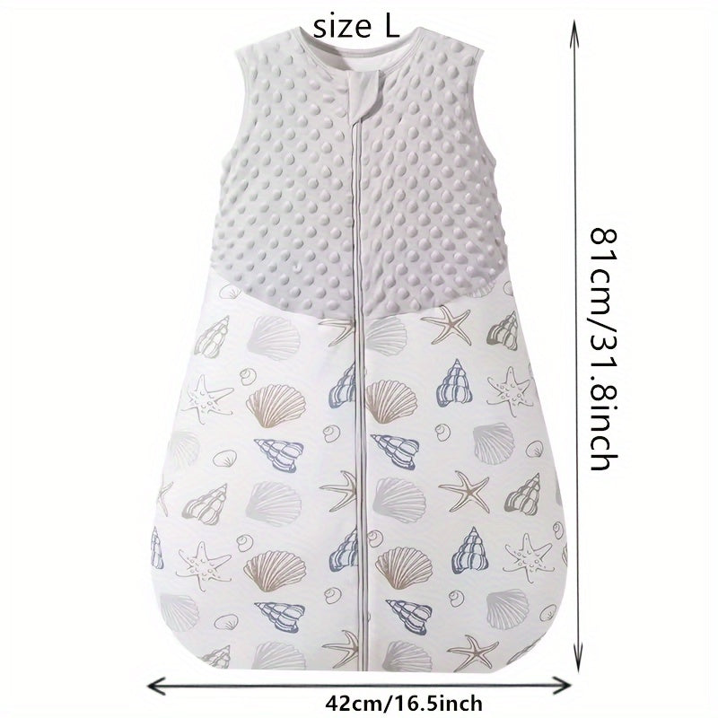 Couverture bébé sans manches 1.5 points pour poussette — Monptitlou