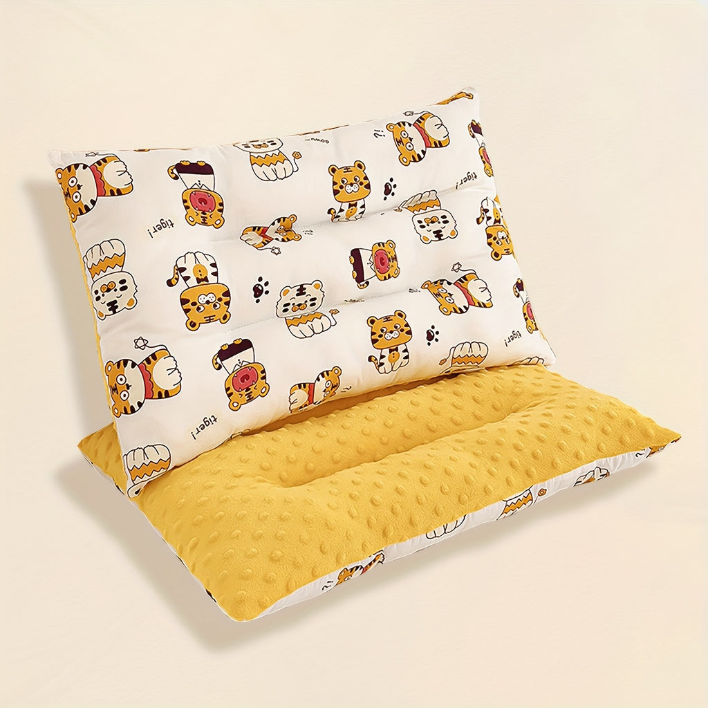 Oreiller pour nouveau-né, Oreiller en peluche double face — Monptitlou