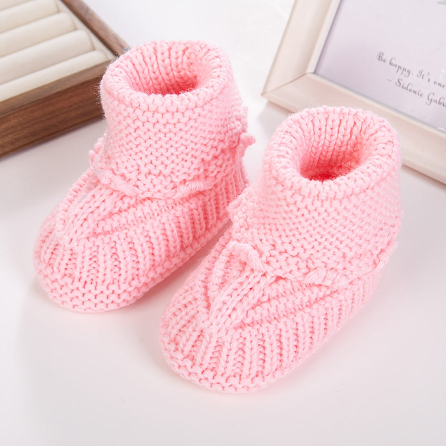 1 paire de chaussettes bébé en tricot 0-12 mois — Monptitlou