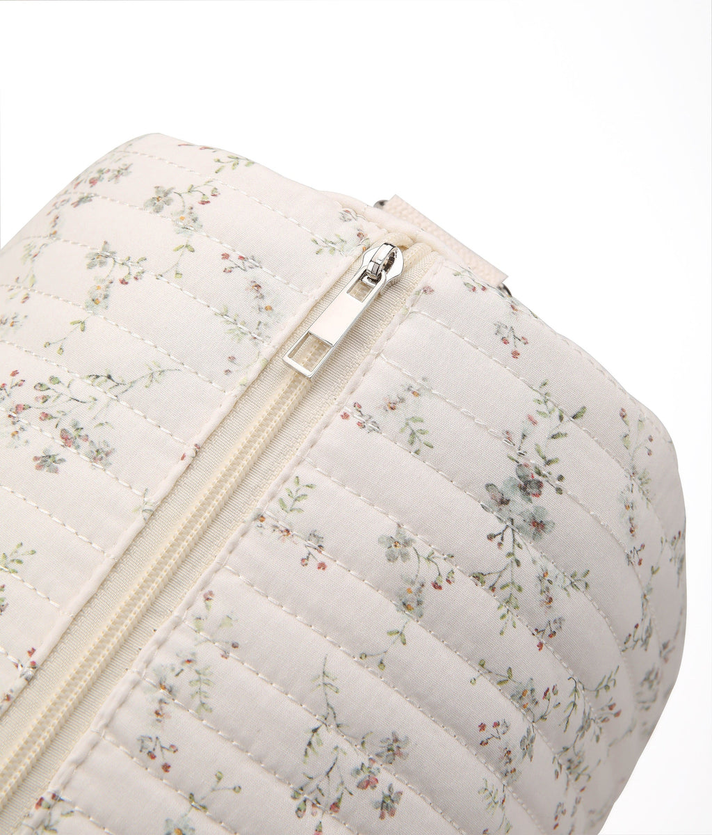 Sac à langer en polyamide imprimé floral avec grande capacité et design convivial pour les voyages