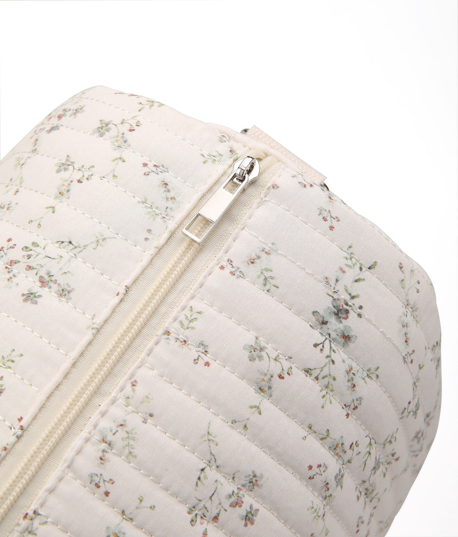 Sac à langer en polyamide imprimé floral avec grande capacité et design convivial pour les voyages