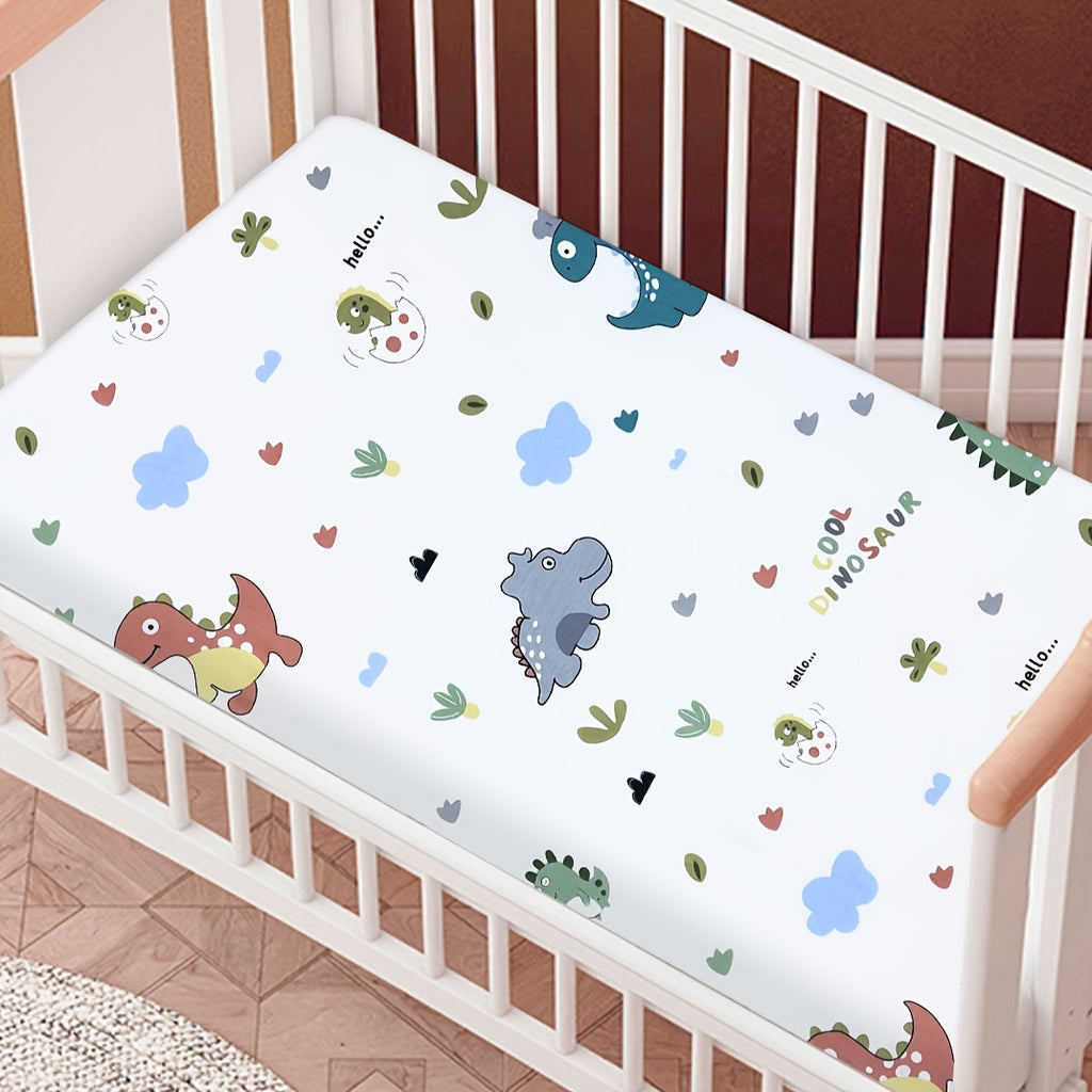 Bébé Pure Respirant Doux Absorption d'Humidité Imprimé Dessin Animé Lit — Monptitlou