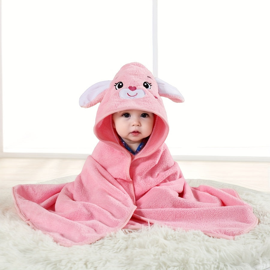 Serviette de bain pour enfants, 80*80cm, motif animal — Monptitlou