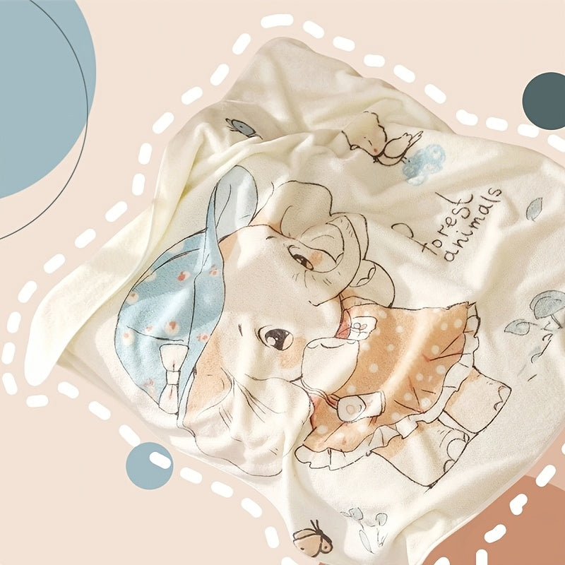 Couvre-lit corail pour enfants — Monptitlou