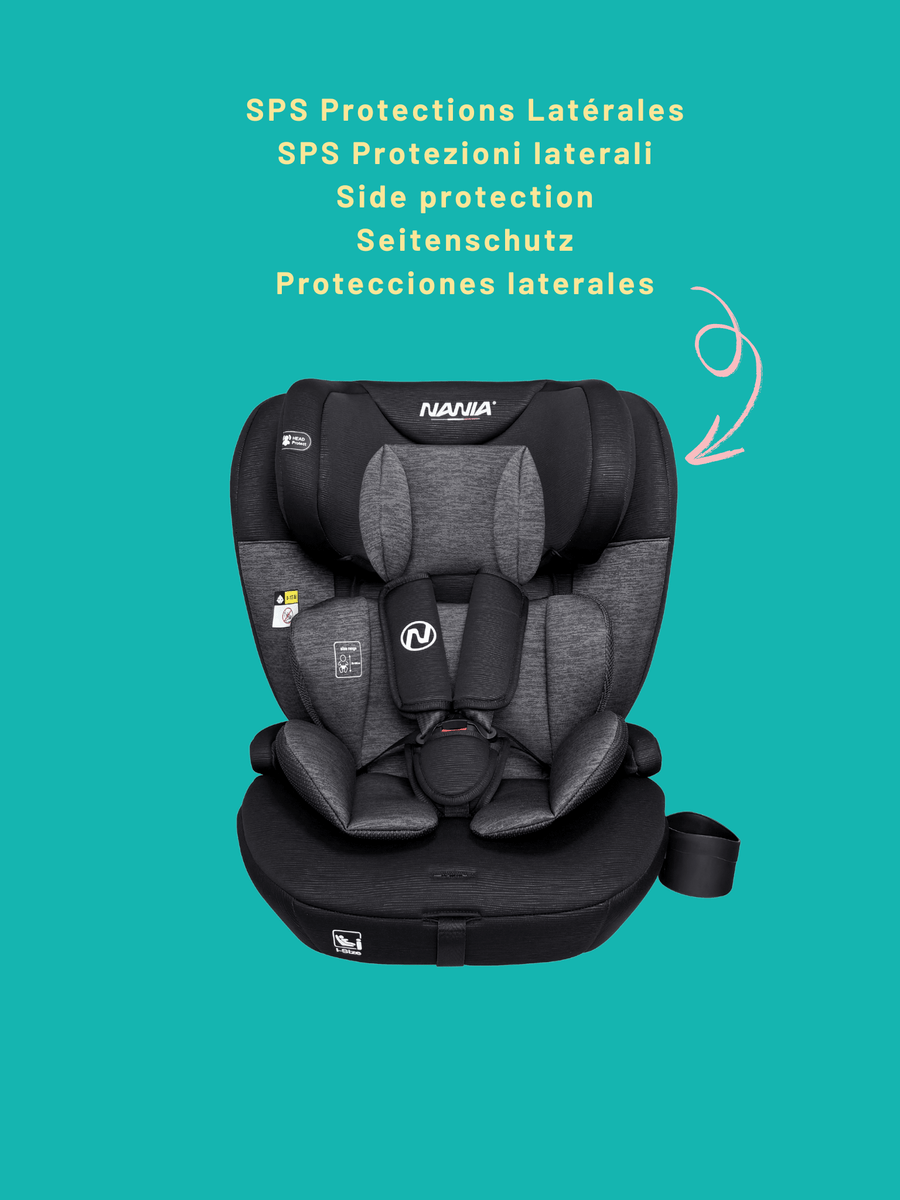 Siège auto bébé évolutif 76-150 cm, 15 mois à 12 ans — Monptitlou