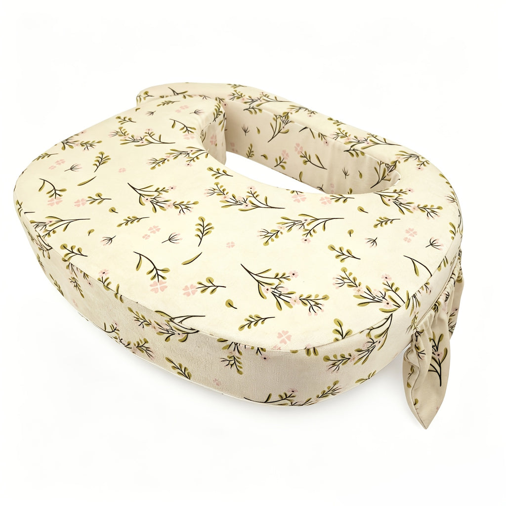 Coussin d'allaitement adapté à l'allaitement au biberon et à la tétée — Monptitlou