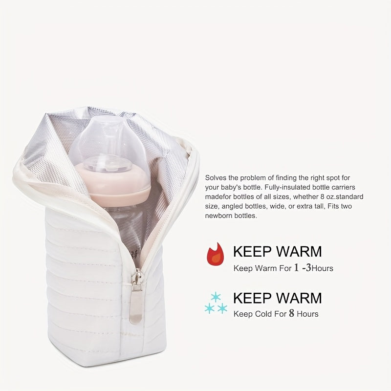 Sac réchauffeur de biberons pratique, isolement moule aluminium — Monptitlou