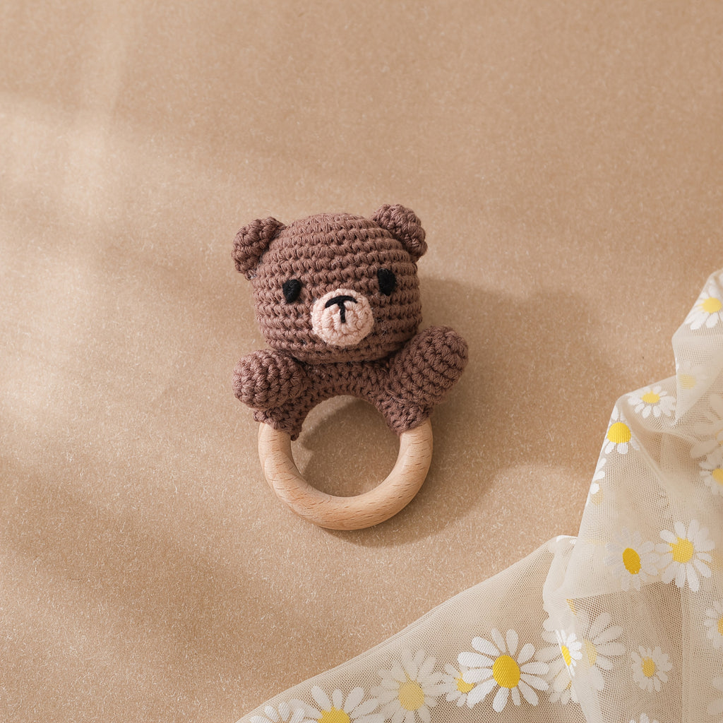 Jouet de réconfort pour enfant crocheté à la main — Monptitlou